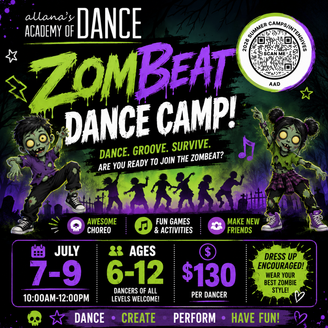 Zombies 2026 Camp Flyer